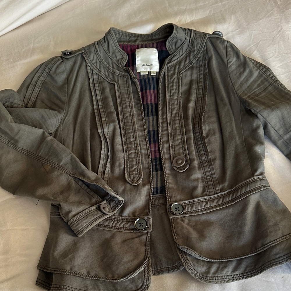 Elevenses Olive Utility Jacket